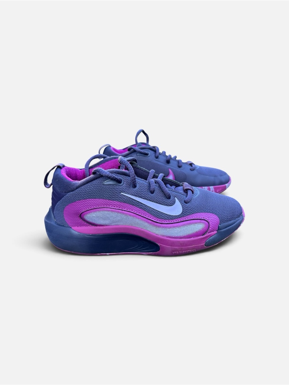 Nike Kids Blue and Purple Athletic Sneakers